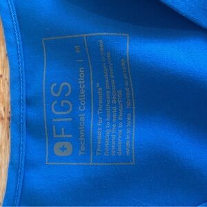 Figs Women's Top in Bright Blue
